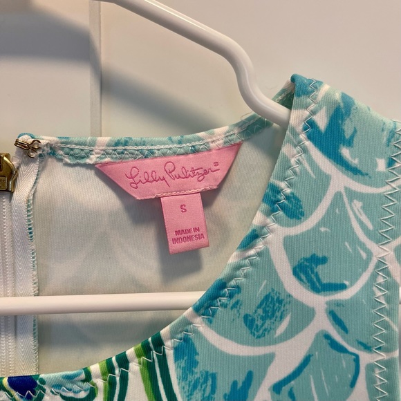 Lilly Pulitzer Blue Scales Perla Dress - Picture 7 of 8